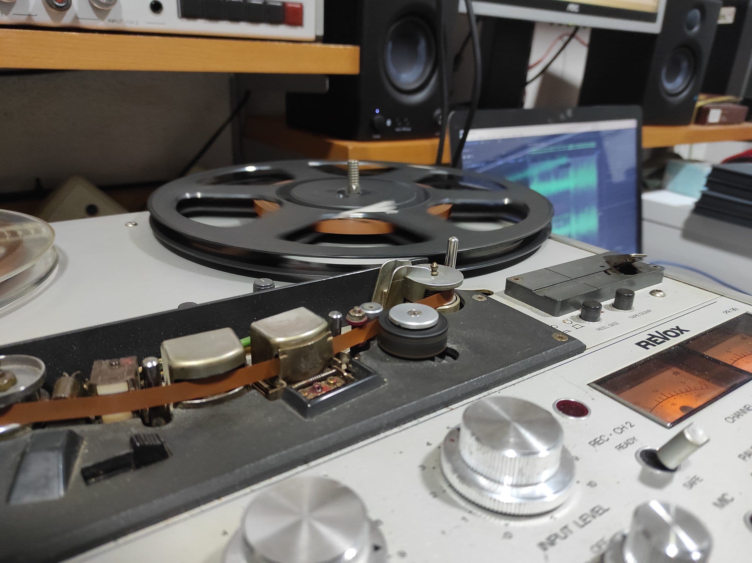 Revox PR99 reel-to-reel tape recorder